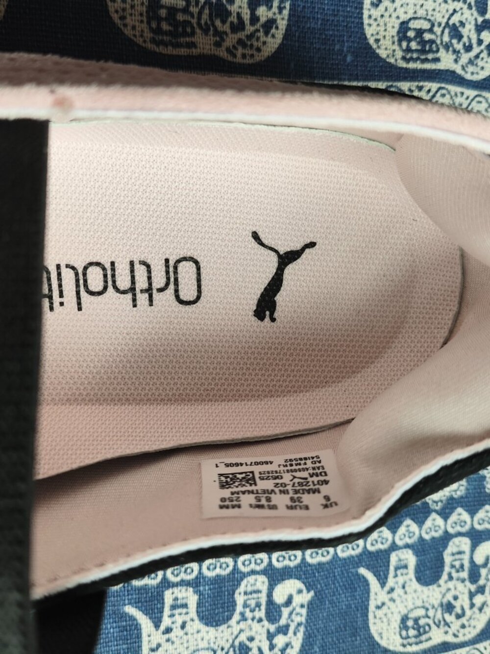 Puma Speedcat Series Black And Pink Ballet Flats - Picture 9 of 11